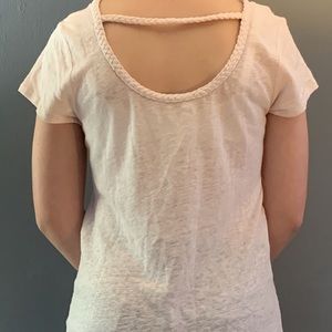 Pale pink blouse